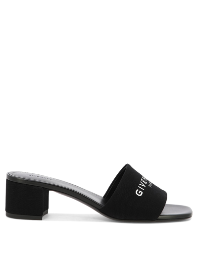 Givenchy "4 G" Sandals In Black