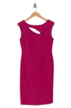 CONNECTED APPAREL CONNECTED APPAREL CUTOUT SHEATH DRESS