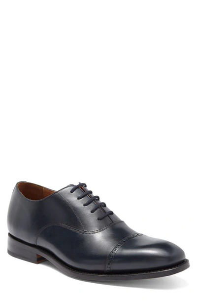 Allen Edmonds Brady Cap Toe Oxford In Navy