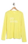 COTOPAXI COTOPAXI DO GOOD ORGANIC COTTON & RECYCLED POLYESTER LONG SLEEVE T-SHIRT