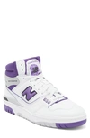 New Balance Bb650rv1 High Top Sneaker In White/ Interstellar