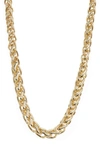 NINE WEST WHEAT CHAIN COLLAR NECKLACE