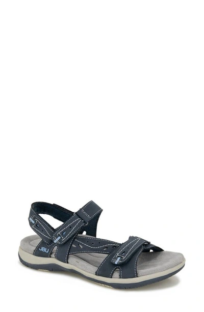 Jbu Stephie Strappy Sandal In Navy