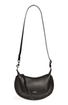 ISABEL MARANT OSKAN MOON LEATHER SHOULDER BAG