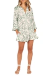 Petal And Pup Womens Elsa Romper In Green