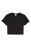 Re/done X Hanes Micro Tee In Black