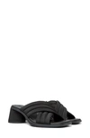 Camper Kiara Slide Sandal In Black