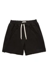 Honor The Gift Cotton Terry Shorts In Black