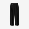BURBERRY BURBERRY WOOL SILK TAILORED TROUSERS