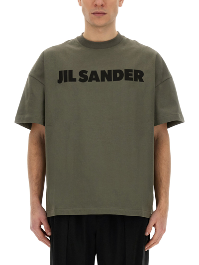 Jil Sander T-shirts And Polos In Military Green