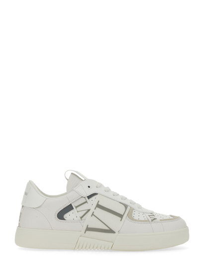 Valentino Garavani Low Top Vl7n With Bands Sneakers In White