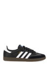 Adidas Originals Samba Og Logo-print Leather Low-top Trainers In Black