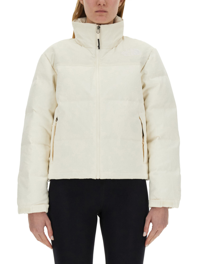 The North Face Jacket With Logo In White