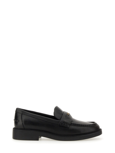 Michael Michael Kors Loafer With Coin In Black