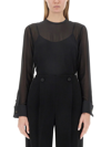 Max Mara Strano Shirt In Black