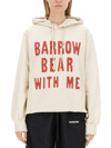 Barrow Sweatshirt With Logo In White