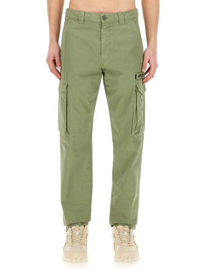 Aspesi Cargo Trousers In Green