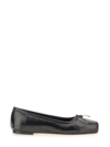 Aeyde 10mm Gabriella Nappa Leather Flats In Black