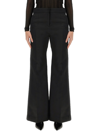 Givenchy Wool Wide-leg Tailored Pants In Black