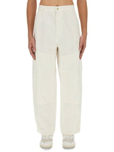 Carhartt Cotton Pants In White