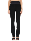 Alexander Wang Black Bootcut Trousers In Black