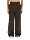 Burberry Trousers In Brown