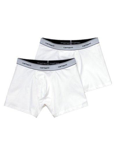 Carhartt Boxer Cotton Trunk Blanc In White