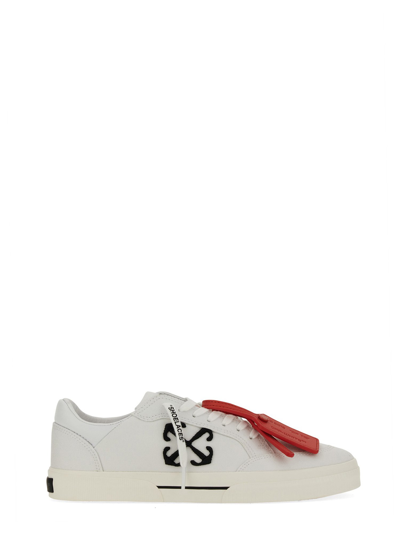 Off-white "new Vulcanized" Low Sneakers In White