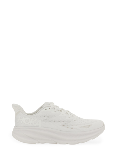 Hoka One One Clifton 9 Sneaker In White