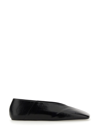 Jil Sander Woman Ballet Flats Black Size 10 Soft Leather In Black