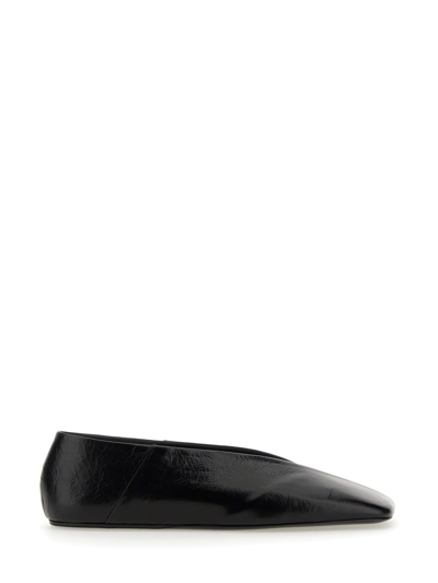 JIL SANDER LEATHER SLIPPER