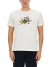 PS BY PAUL SMITH CYCLIST PRINT T-SHIRT
