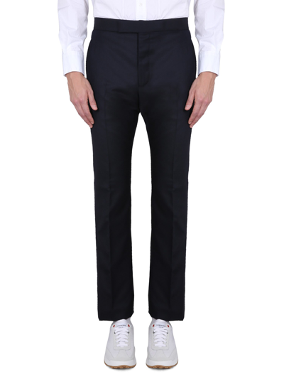 Thom Browne Classic Pants In Blue