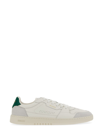 Axel Arigato Bi-material Leather Sneakers In White