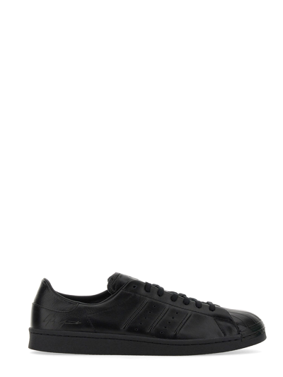 Y-3 Superstar Low-top Sneakers In Black/black/black