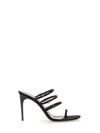 Saint Laurent Jerry 95mm Satin Mules In Black