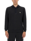 Ps By Paul Smith Ps Paul Smith Sweatshirt With Zebra Patch In Blue