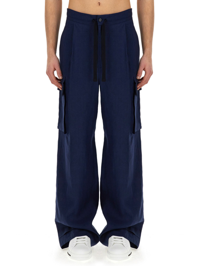 Dolce & Gabbana Jogging Pants In Blue