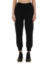 Y-3 Black Sst Track Pants In Black