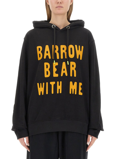 Barrow Sweatshirt With Logo Unisex In Black