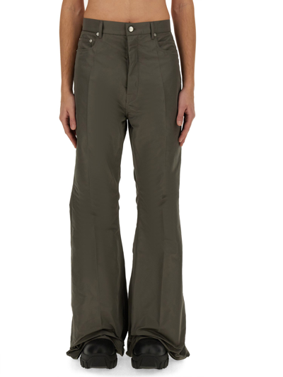 Rick Owens Gray Bolan Banana Trousers In Beige