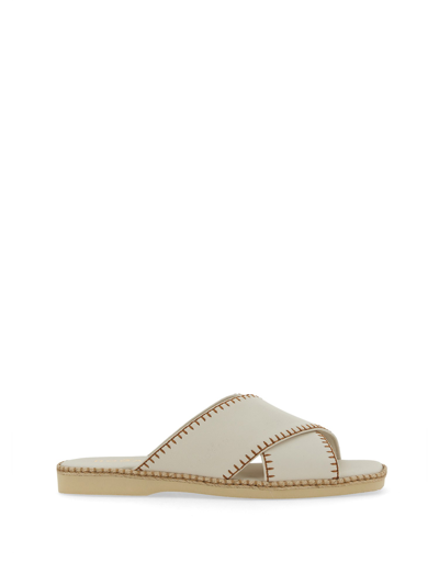 Hogan Sandal H660 In Ivory