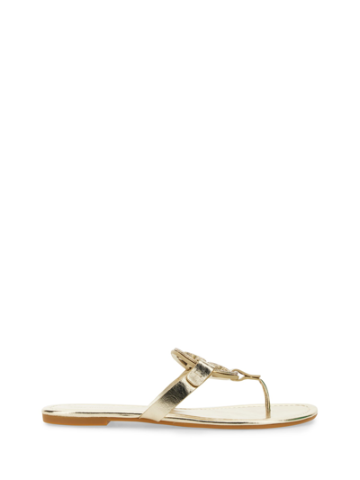 Tory Burch Miller Pave Sandal Shoes In Gold