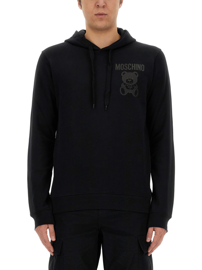 MOSCHINO SWEATSHIRT WITH LOGO