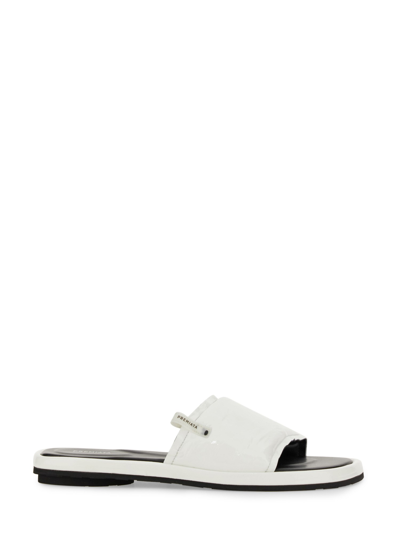 Premiata Slide Sandal In White