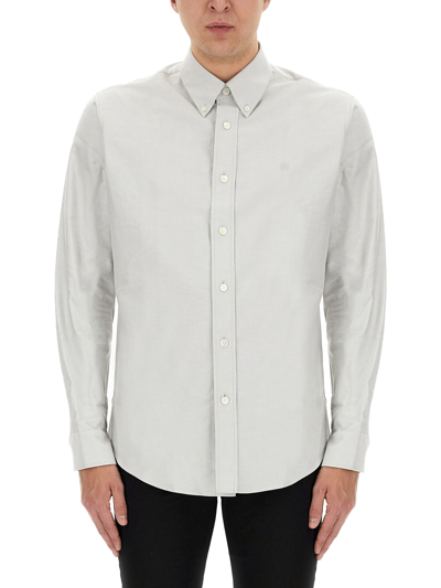 Givenchy Cotton Shirt In Grey