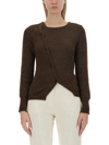 Jacquemus La Pau Cut In Dark Brown
