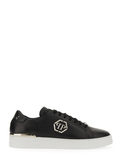 Philipp Plein Trainer With Logo In Black