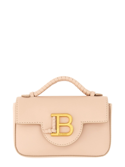 Balmain "b-buzz" Mini Bag In Pink