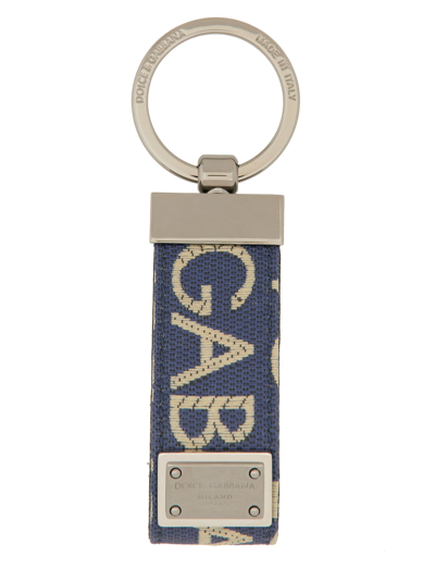 Dolce & Gabbana Keychain In Blue